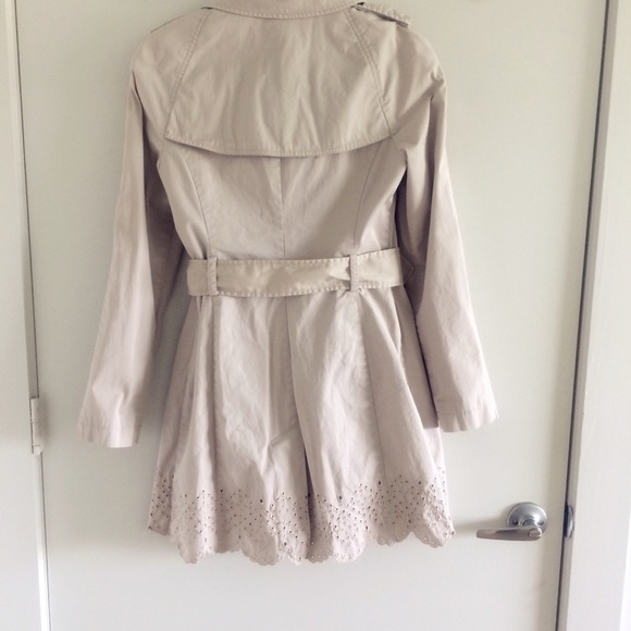 GUC Bebe Pea Coat in Light Grey - Picture 6 of 8